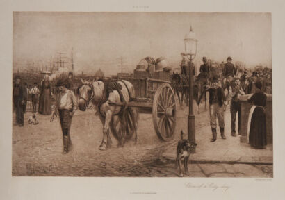 D. APPLETON AND COMPANY Close of a City Day Philadelphia Henry R. Poore