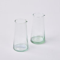 A Pair Of Two Small Handblown Jugs