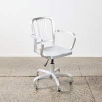 An Adjustable Office Chair with Arms