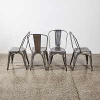 A Suite of Four Cintesi Tolix Chairs