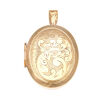 Large Gold Plated Locket