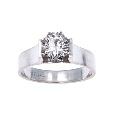 18ct White Gold Diamond Ring