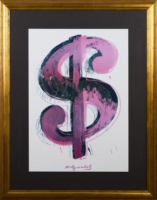 AFTER ANDY WARHOL Pink Dollar