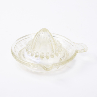 A Vintage Pressed Glass Lemon Squeezer