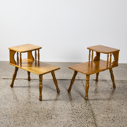 A Pair Of Mid Century Bedside Tables