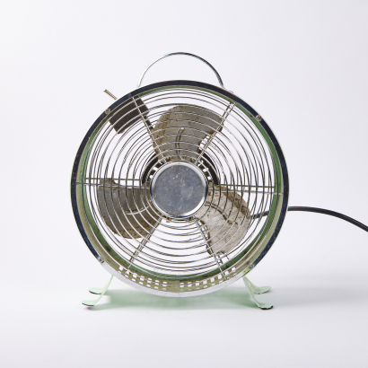 A Vintage Mint Green Fan