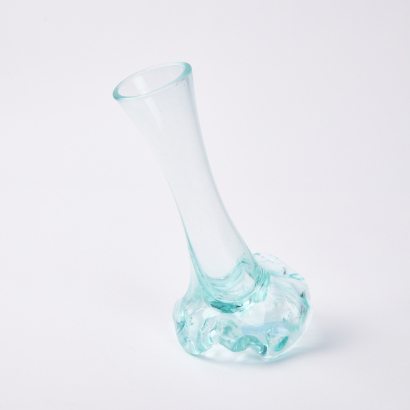 An Interesting Hand Blown Glass Vase