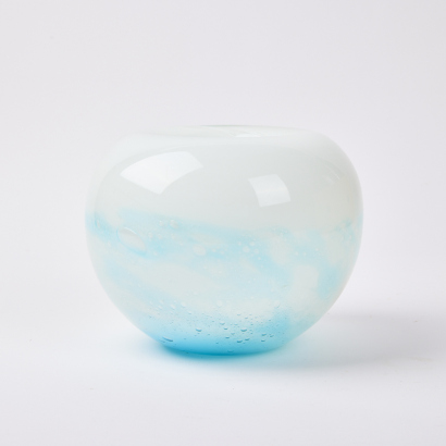 A Glass Globe Vase