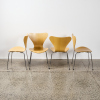 A Set Of Four Fritz Hansen Series 7 Chairs