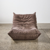 A Michael Ducaroy Togo Fireside Chair For Ligne Roset In Taupe Alcantara