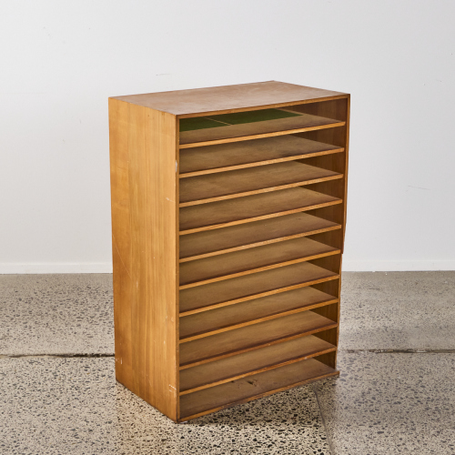 A Rimu Plan Shelf