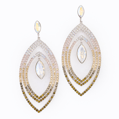 Swarovski Drop Earrings with box