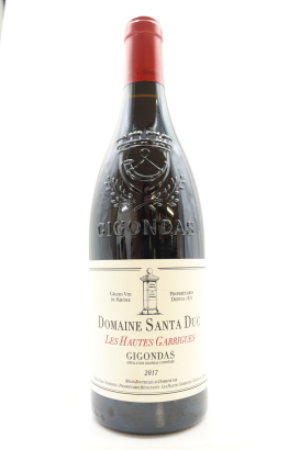 (1) 2017 Domaine Santa Duc Gigondas Les Hautes Garrigues, Rhone [JR16] [RP95] [WS94]