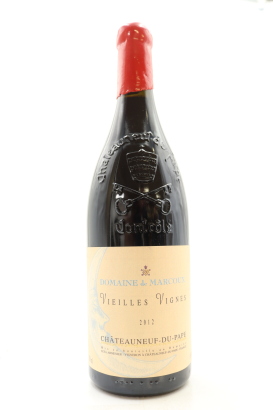 (1) 2012 Domaine de Marcoux Chateauneuf-du-Pape Vieilles Vignes, Rhone [JR17] [RP95] [WS96]