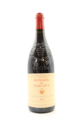(1) 2015 Domaine de Marcoux Chateauneuf-du-Pape, Rhone [JR17]