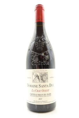 (1) 2017 Domaine Santa Duc Chateauneuf-du-Pape 'La Crau Ouest', Rhone [RP96]