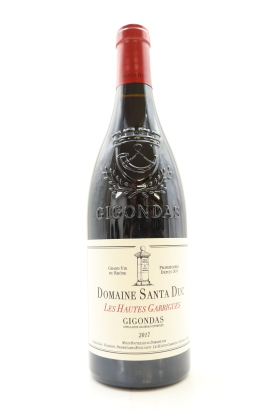 (1) 2017 Domaine Santa Duc Gigondas Les Hautes Garrigues, Rhone [JR16] [RP95] [WS94]