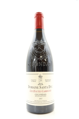 (1) 2017 Domaine Santa Duc Gigondas Les Hautes Garrigues, Rhone [JR16] [RP95] [WS94]