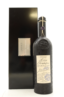 (1) 1980 Lheraud Petite Champagne 1980, Cognac, 46% ABV (GB)