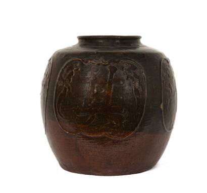 A Chinese Pottery Storage Jar