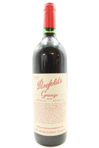 (1) 1998 Penfolds Grange Bin 95, South Australia [JR18.5] [RP96] [WE95] [JO97]