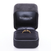 Tiffany & Co, 18ct Yellow Gold, 'T ' Ring, Size M with Box - 2