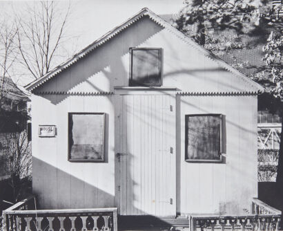 WALKER EVANS Cottage at Ossining Camp Woods, New York, 1930