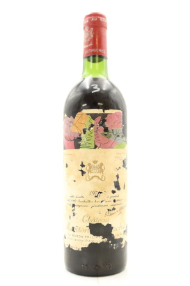 (1) 1975 Chateau Mouton Rothschild, Pauillac [JR16.5] (TOL) (TS)