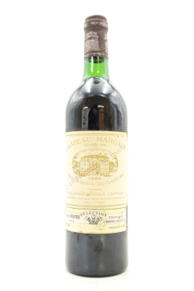 (1) 1980 Chateau Margaux, Margaux