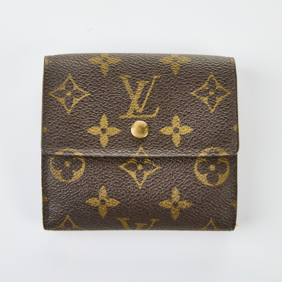 Louis Vuitton Monogram Coated Canvas Portefeuille Elise Wallet