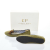 Charles Philip Green Herringbone Slip On Loafers, Size 9, Near new with Box - 2