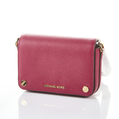 Michael Kors Jet Set Berry Leather Crossbody Bag - Near new