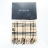 Burberry Camel Tartan 100% Wool Shawl with Box - 2