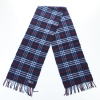 Burberry Blue 100% Lambswool Scarf