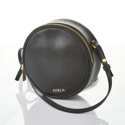 Furla, Yoyo Black Leather Crossbody Bag