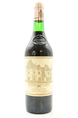 (1) 1981 Chateau Haut-Brion, Pessac-Leognan