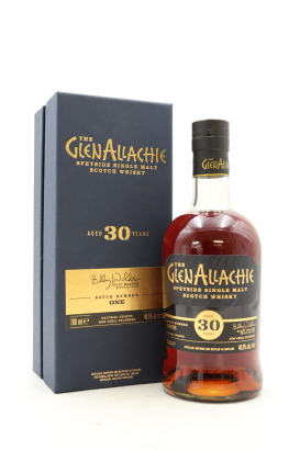 (1) The GlenAllachie 30 Year Old Cask Strength Single Malt Scotch Whisky Batch #1, 48.9% ABV (GB)