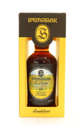 (1) Springbank Local Barley 2020 Release 10 Year Old Single Malt Scotch Whisky, 55.6% ABV (GB)