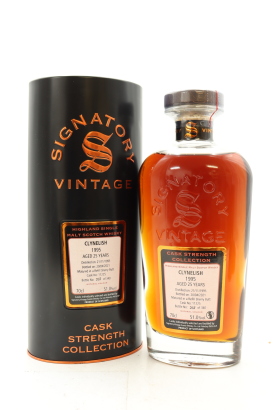 (1) Clynelish 1995 Signatory Vintage 25 Year Old Cask Strength Single Malt Scotch Whisky, 51% ABV (GB)