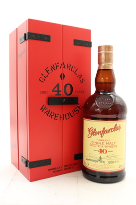 (1) Glenfarclas 40 Year Old Single Malt Scotch Whisky with Warehouse Box, 43% ABV (GB)