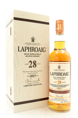 (1) Laphroaig Limited Edition 28 Year Old Single Malt Scotch Whisky, 44.4% ABV (GB)