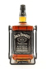 (1) Jack Daniel's Black Label Old No.7 Brand Sour Mash Tennessee Whiskey with Cradle, 40% ABV, 3000ml