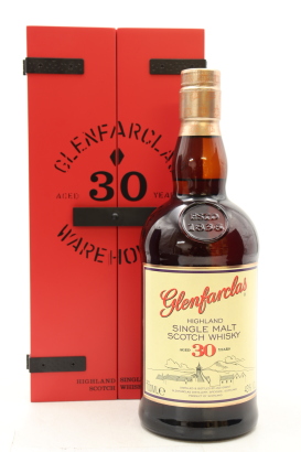 (1) Glenfarclas 30 Year Old Single Malt Scotch Whisky with Warehouse Box, 43% ABV (GB)