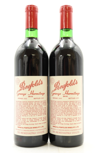 (2) 1989 Penfolds Grange Hermitage Bin 95 [BC92] [WS96]