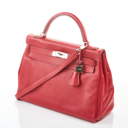 Hermès Rouge Casaque Taurillon Clemence Kelly Retourne 32 Bag