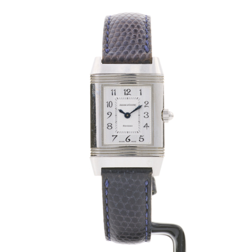 Stainless Steel, 20.8mm Jaeger Le Coultre Duetto, Ladies Dual Face Wristwatch