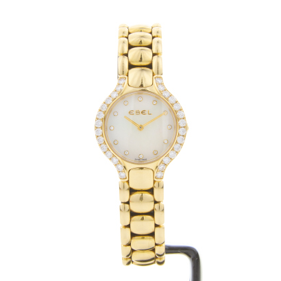 18ct Yellow Gold, 25.5mm, Ladies Ebel Beluga Quartz Wristwatch