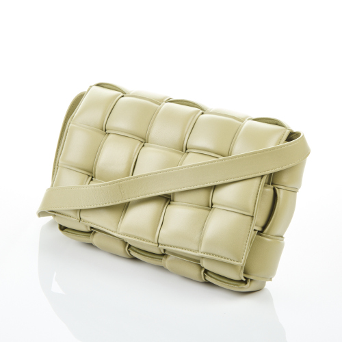 Bottega Veneta Green Padded Cassette Bag