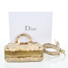 Christian Dior Be Dior Beige Gold Python Bag with Box - 2