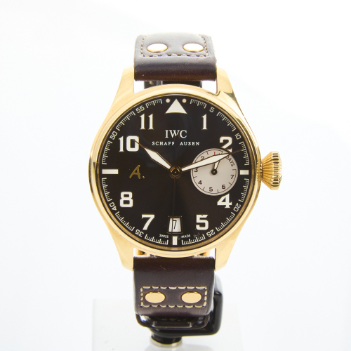 18ct Rose Gold, 46mm IWC Big Pilot, Antoine De Saint Exupery Wristwatch, Limited Edition # 65 of 500